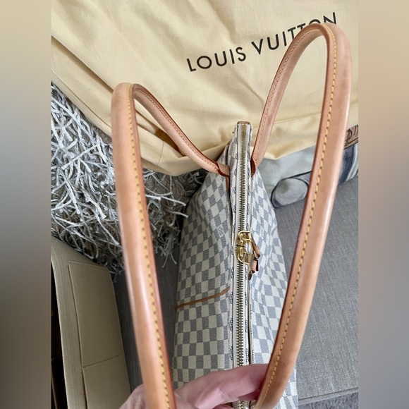 LOUIS VUITTON⭐️FIGHERI GM DAMIER AZUR⭐️STUNNING✨W/LV Box & Dustbag⭐️CA 2192 - Picture 4 of 16